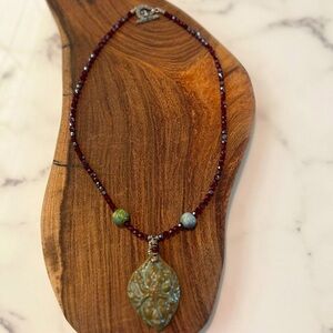 Boho Gaea Ceramic Aphrodite Necklace